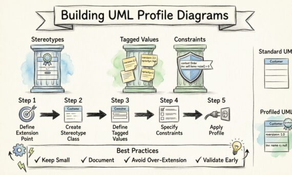 De la teoría a la práctica: creación de diagramas de perfiles UML