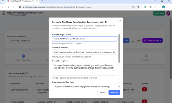 AI搭載のMoSCoWを活用した戦略的モバイルアプリロードマップの作成