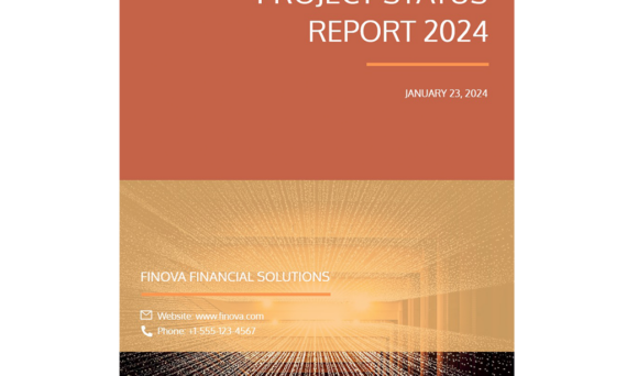 Książka dziennika projektu Finova Financial Solutions