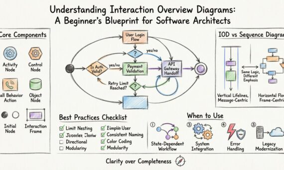 Understanding Interaction Overview Diagrams: A Beginner’s Blueprint for Software Architects