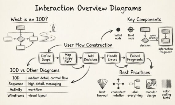 Visualizing User Flows: An In-Depth Look at Interaction Overview Diagrams