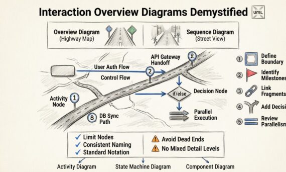 Interaction Overview Diagrams Demystified: A Practical Handbook for New Architects