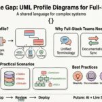 Bridging the Gap: UML Profile Diagrams for Full-Stack Devs